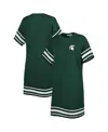 Touché Women's Touch Green Michigan State Spartans Cascade T-shirt Dress In Green