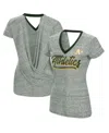 Touché Women's Touch Green Oakland Athletics Halftime Back Wrap Top V-neck T-shirt In Green