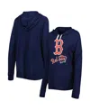 Touché Women's Touch Navy Boston Red Sox Pre-game Raglan Pullover Hoodie In Navy