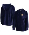Touché Women's Touch Navy Houston Astros End Line Pullover Hoodie In Navy