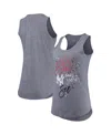 Touché Women's Touch Navy New York Yankees Americana Tri-blend Racerback Tank Top In Navy