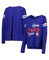 Touché Women's Touch Royal Chicago Cubs Free Agent Long Sleeve T-shirt In Royal