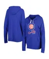 Touché Women's Touch Royal Chicago Cubs Pre-game Raglan Pullover Hoodie In Royal
