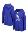 Touché Women's Touch Royal Los Angeles Dodgers Pre-game Raglan Pullover Hoodie In Royal