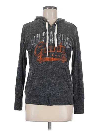 Pre-owned Touché Zip Up Hoodie In Gray