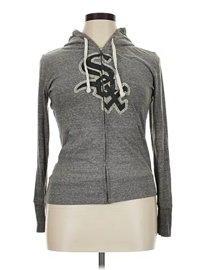 Pre-owned Touché Zip Up Hoodie In Gray
