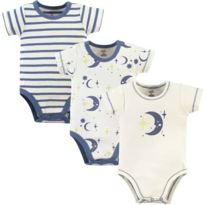 Touched By Nature Babies'  3pk Organic Bodysuits In Multi