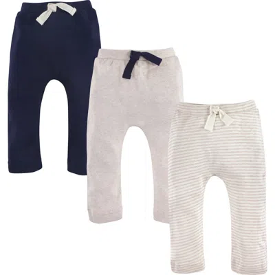 Touched By Nature Babies'  3pk Organic Pants In Multi