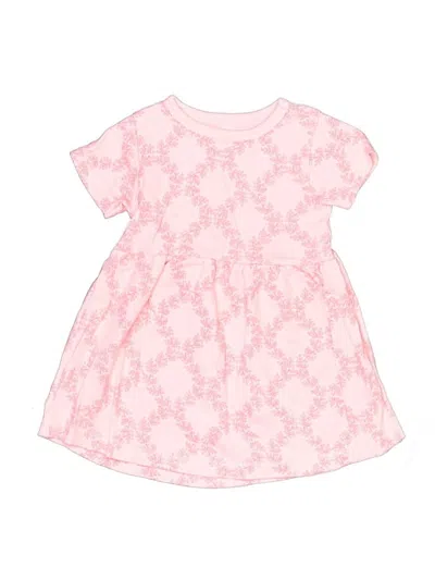 Pre-owned Touched By Nature Babies' Dress In Pink