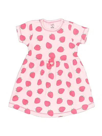 Pre-owned Touched By Nature Kids' Dress In Pink