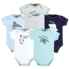 Touched By Nature Kids'  Organic Cotton Bodysuits In Multi