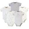 Touched By Nature Kids'  Organic Cotton Bodysuits In Multi