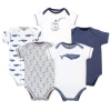 Touched By Nature Kids'  Organic Cotton Bodysuits In Multi