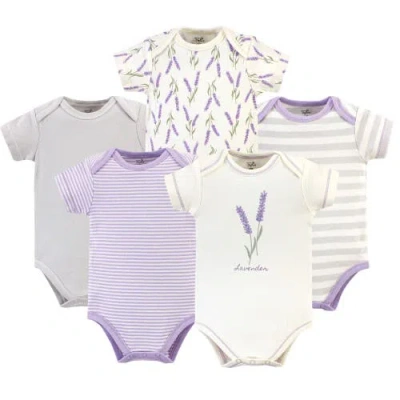 Touched By Nature Babies'  Organic Cotton Bodysuits In Multi