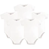 Touched By Nature Organic Cotton Bodysuits In White