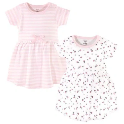 Touched By Nature Kids'  Organic Cotton Dress Duo Short And Styles In Multi