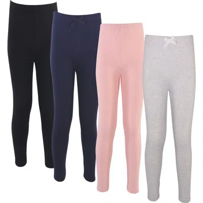 Touched By Nature Kids'  Organic Cotton Leggings For Young Ladies In Multi