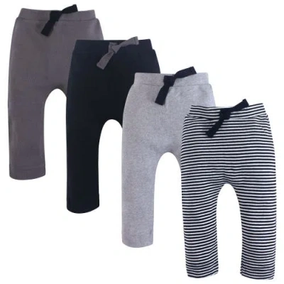 Touched By Nature Babies'  Organic Cotton Pants Bottoms In Multi