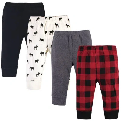 Touched By Nature Babies'  Organic Cotton Pants Bottoms In Multi