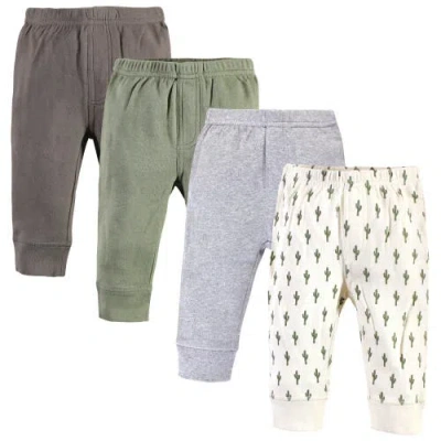 Touched By Nature Babies'  Organic Cotton Pants Bottoms In Multi