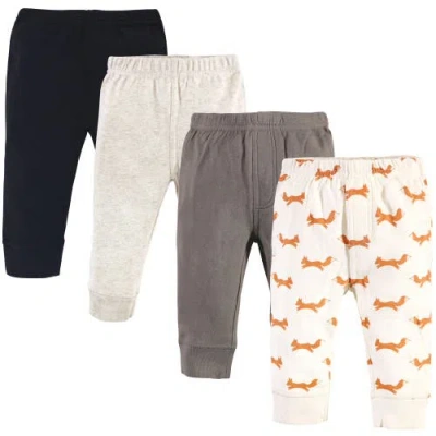 Touched By Nature Babies'  Organic Cotton Pants Bottoms In Multi