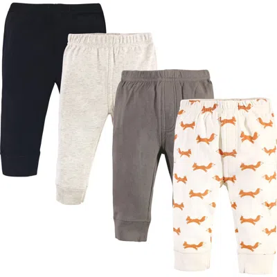 Touched By Nature Babies'  Organic Cotton Pants In Brown
