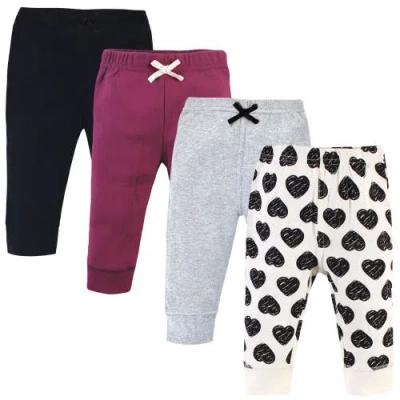 Touched By Nature Babies'  Organic Cotton Pants For Young Ladies In Multi