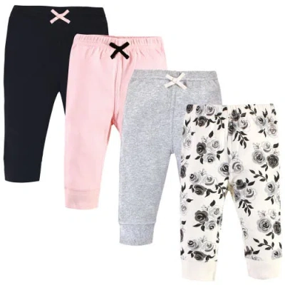 Touched By Nature Babies'  Organic Cotton Pants For Young Ladies In Multi