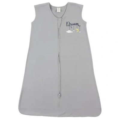 Touched By Nature Organic Cotton Sleeveless Wearable Sleeping Bag, Sack, Blanket In Gray