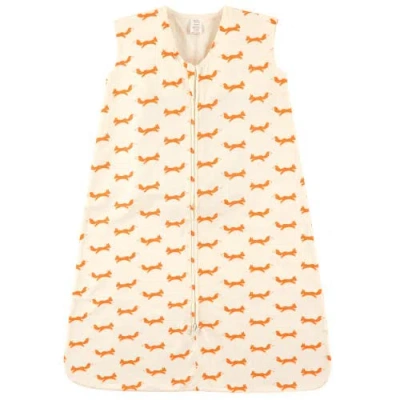 Touched By Nature Organic Cotton Sleeveless Wearable Sleeping Bag, Sack, Blanket In Neutral