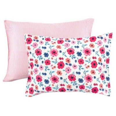 Touched By Nature Organic Cotton Toddler Pillowcase In Pink