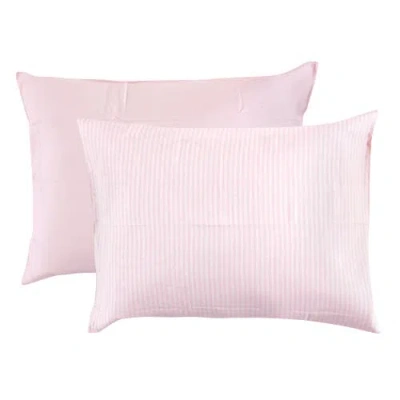 Touched By Nature Organic Cotton Toddler Pillowcase In Pink