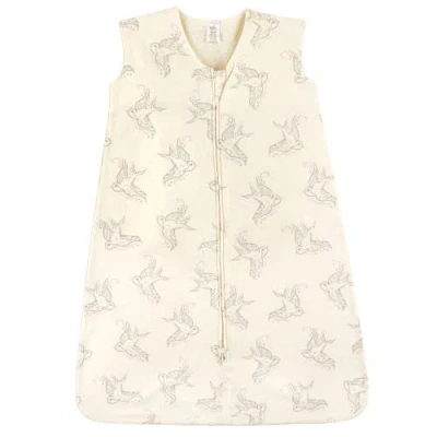 Touched By Nature Babies'  Sleeveless Organic Cotton Sleep Cocoon In Neutral