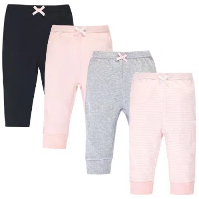 Touched By Nature Babies'  Soft Organic Cotton Bottoms In Multi