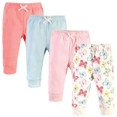 Touched By Nature Babies'  Soft Organic Cotton Bottoms In Multi