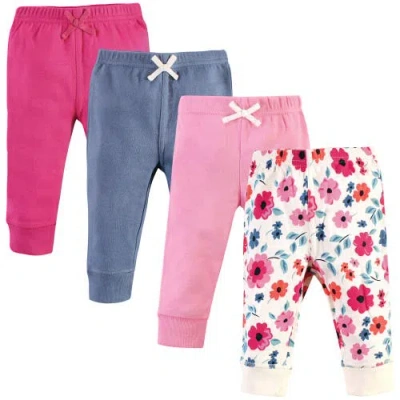Touched By Nature Babies'  Soft Organic Cotton Bottoms In Multi