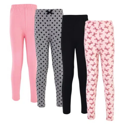 Touched By Nature Babies'  Soft Organic Cotton Leggings In Multi