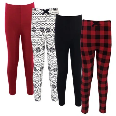 Touched By Nature Babies'  Soft Organic Cotton Leggings In Multi