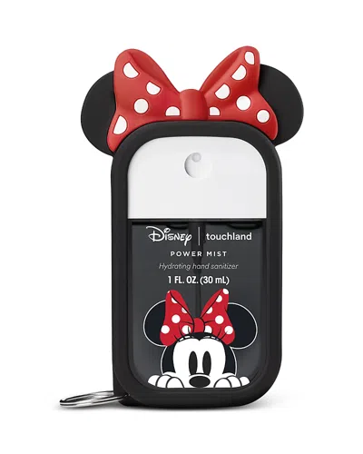 Touchland Disney Minnie Mouse Edition Vanilla Blossom Power Mist Hydrating Hand Sanitizer & Case 1 Oz. In Transparent