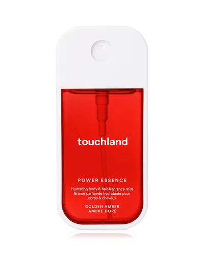 Touchland Power Essence Hydrating Body & Hair Fragrance Mist - Golden Amber 2 Oz.