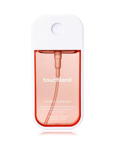 Touchland Power Essence Hydrating Body & Hair Fragrance Mist - Peachy Lychee 2 Oz.