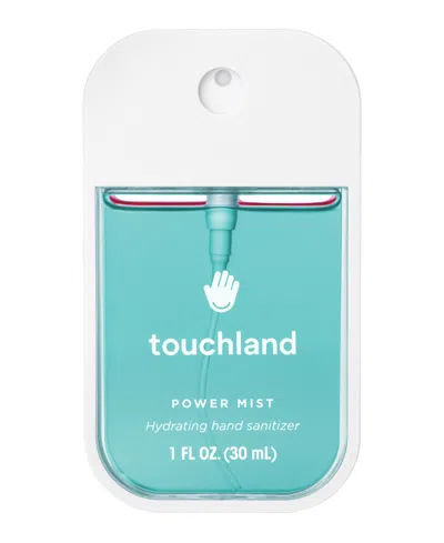 Touchland Power Mist Blue Sandalwood Hydrating Hand Sanitizer, 1 Oz. In Transparent