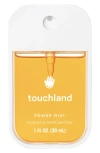 Touchland Power Mist Hydrating Hand Sanitizer In Orange