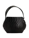 Touchless Gem Tote Bag In Black