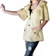 Tough Luv Afternoon Tea Jacket In Light Canary Yellow In Yellow