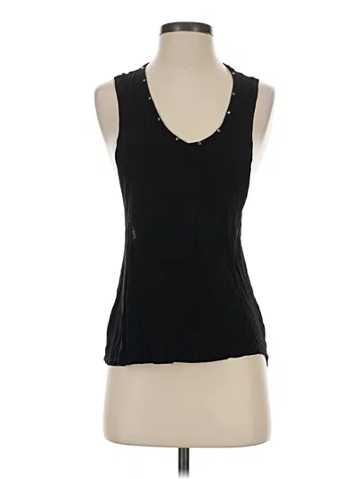 Pre-owned Tough Luv Sleeveless Top Black Sweetheart Neckline Tops