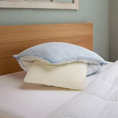 Tough Tested Trucool Hybrid Bed Pillow Featuring Serene Foam In White