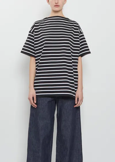 Toujours Basque Cotton Short Sleeve T-shirt In Multi