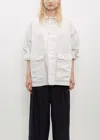 TOUJOURS COVERALL LINEN-COTTON JACKET