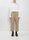 Toujours Cuffed Cotton Blend Training Pants In Brown